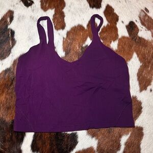 Lululemon Align tank in Dramatic Magenta